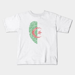 Algeria Fingerprint Kids T-Shirt